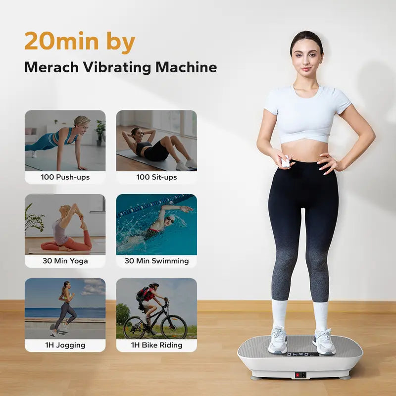 Compact Full Body Vibration Platform