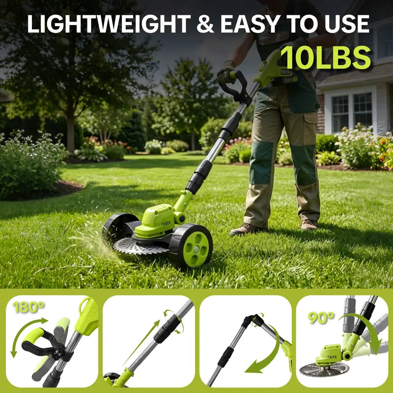 Cordless Garden Trimmer Mower Kit