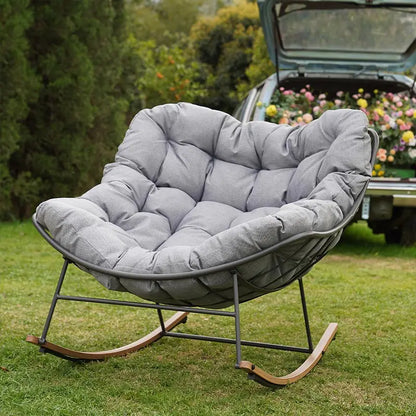 Cushioned Indoor Outdoor Rocking Chair