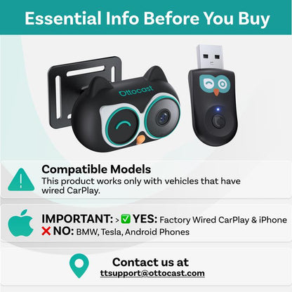 Wireless Car Screen Baby Monitor