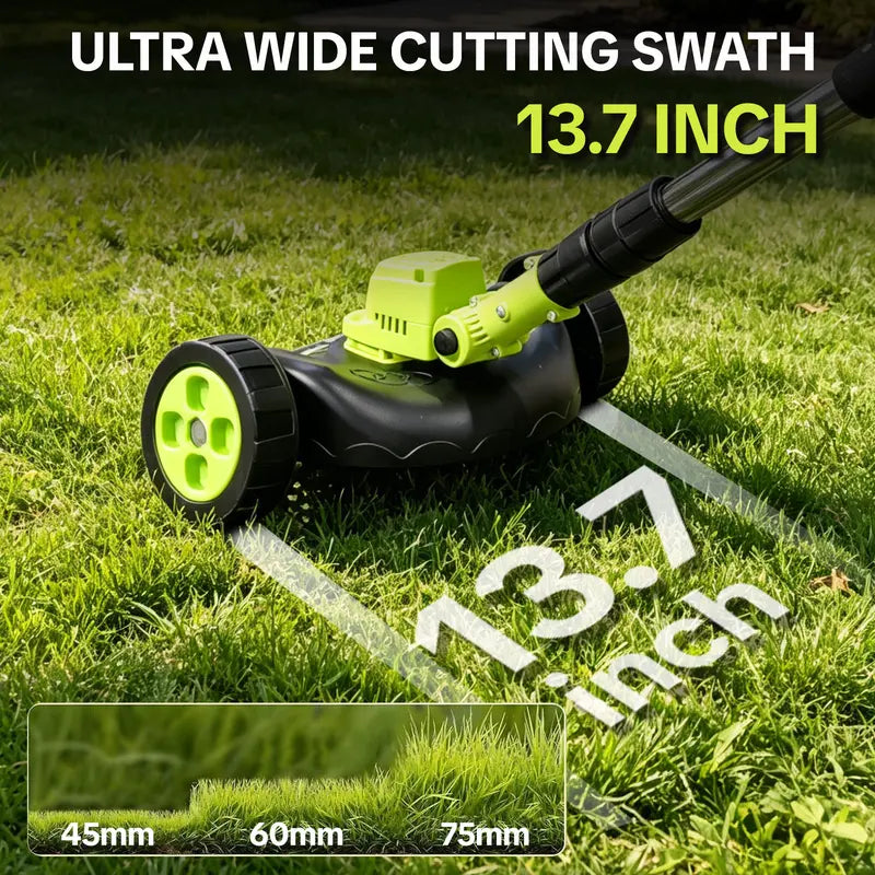Cordless Garden Trimmer Mower Kit