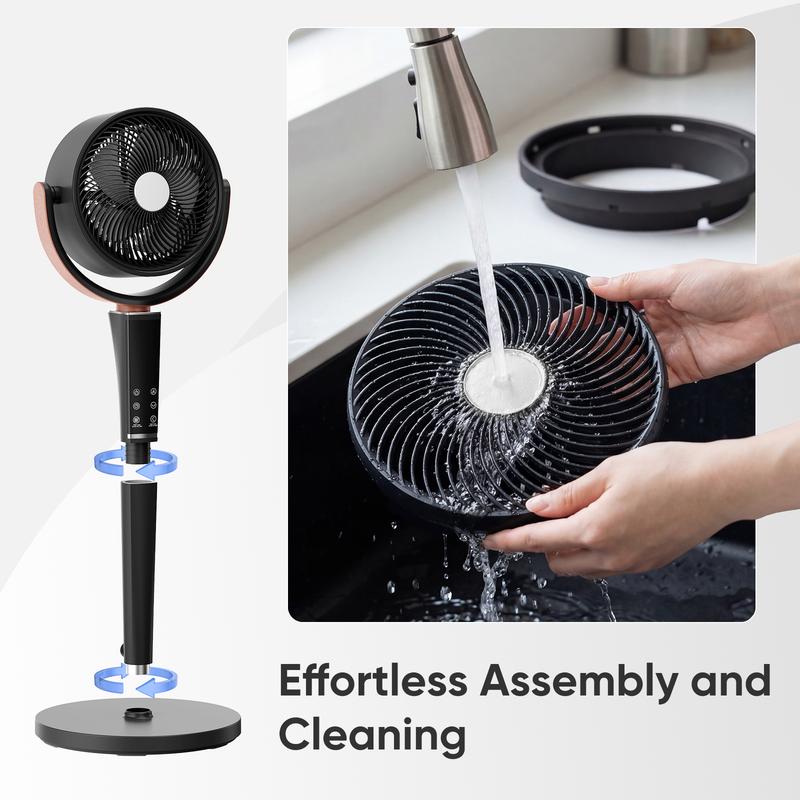 Silent Adjustable Room Air Fan