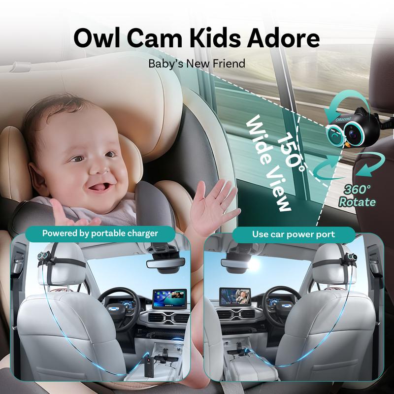 Wireless Car Screen Baby Monitor