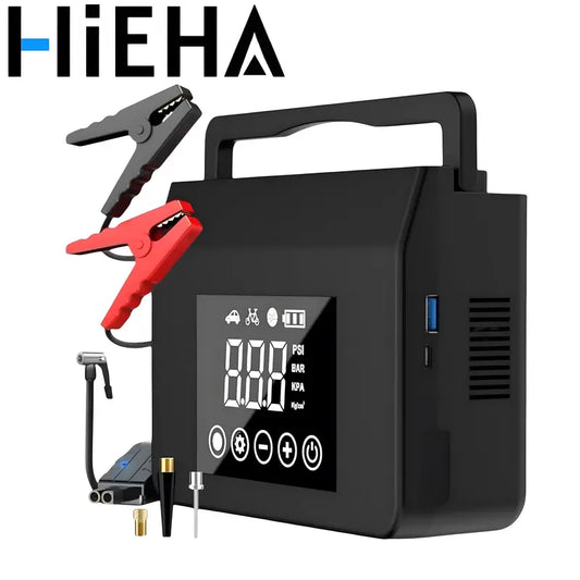 Portable Jump Starter Air Compressor