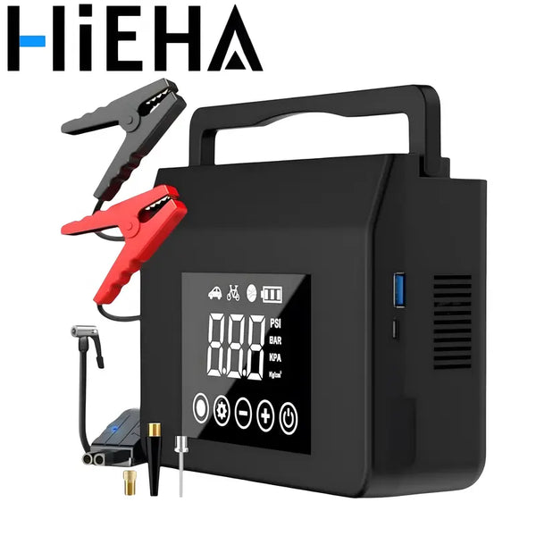 Portable Jump Starter Air Compressor