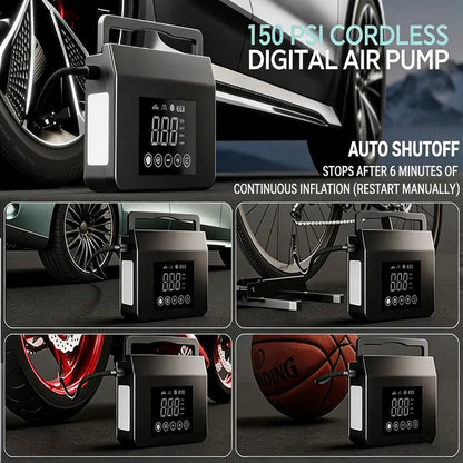 Portable Jump Starter Air Compressor