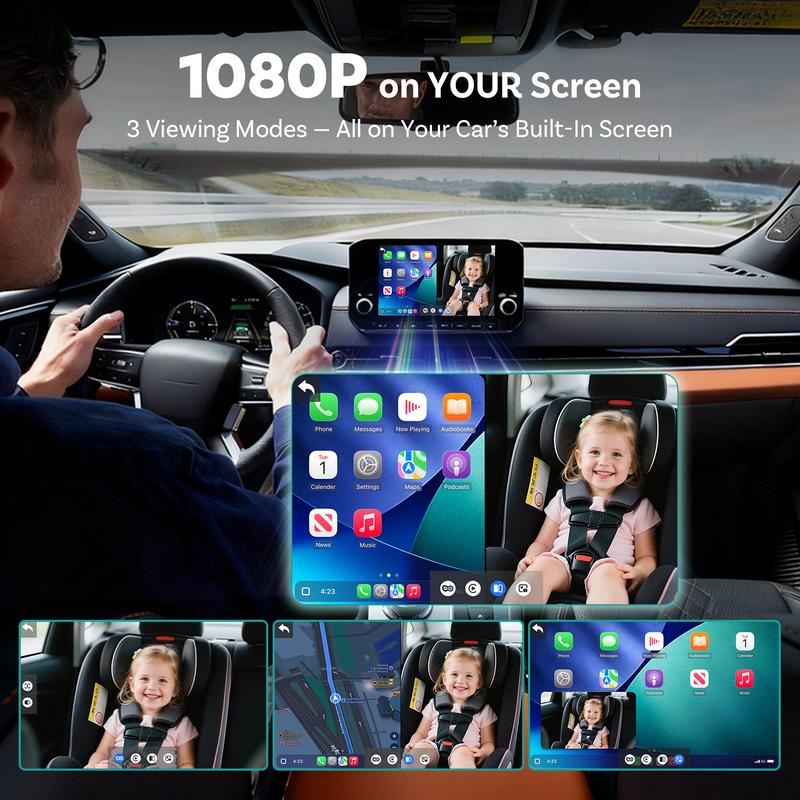 Wireless Car Screen Baby Monitor