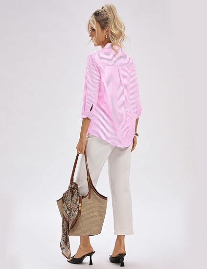 Elevated Collared Business Casual V Neck Top